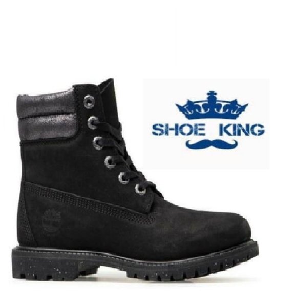 TIMBERLAND WOMEN'S WATERVILLE 6-INCH BOOT BLACK A1QT1 SIZES